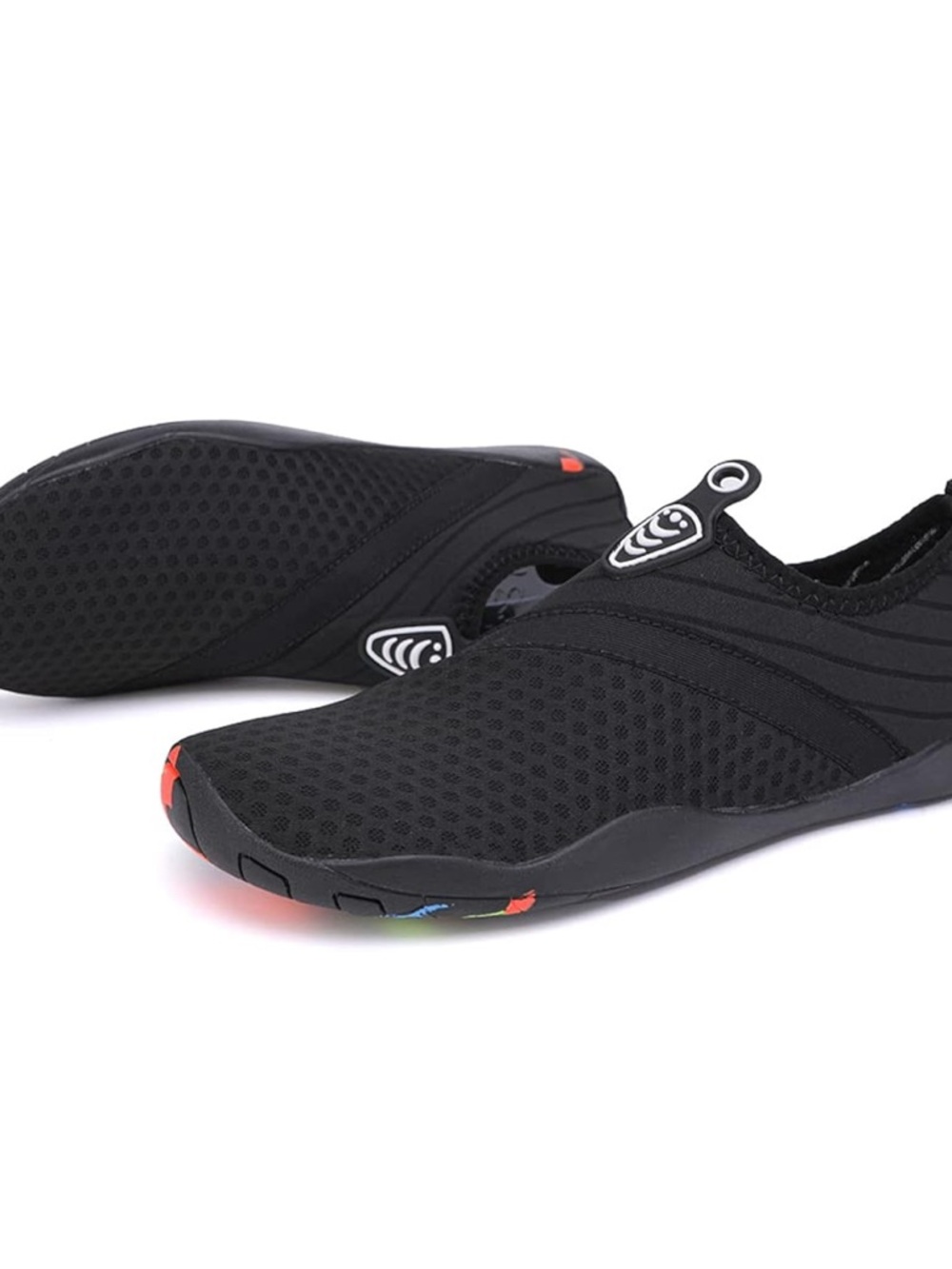 Men's Black Aqua Socks - Lightweight Water Shoes